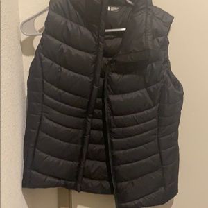 North face vest black